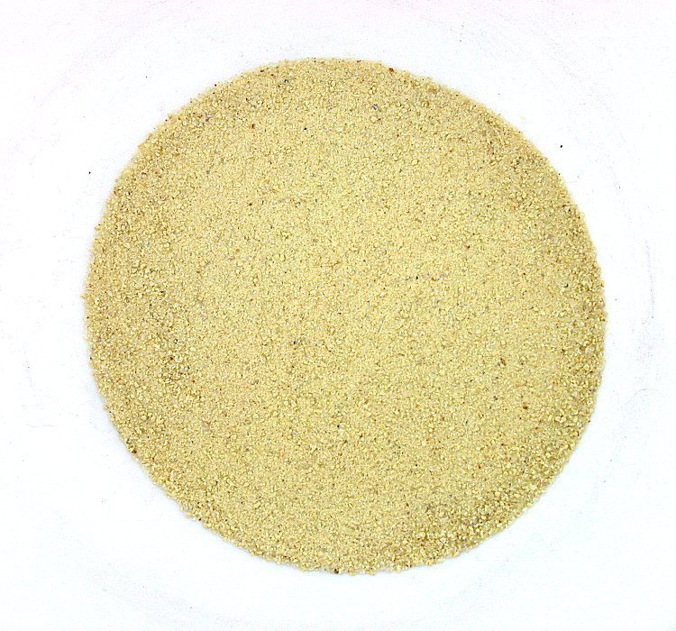 1 Ounce Yellow Dyed Natural Fluorite Craft Inlay Sand Painting Craft Powder