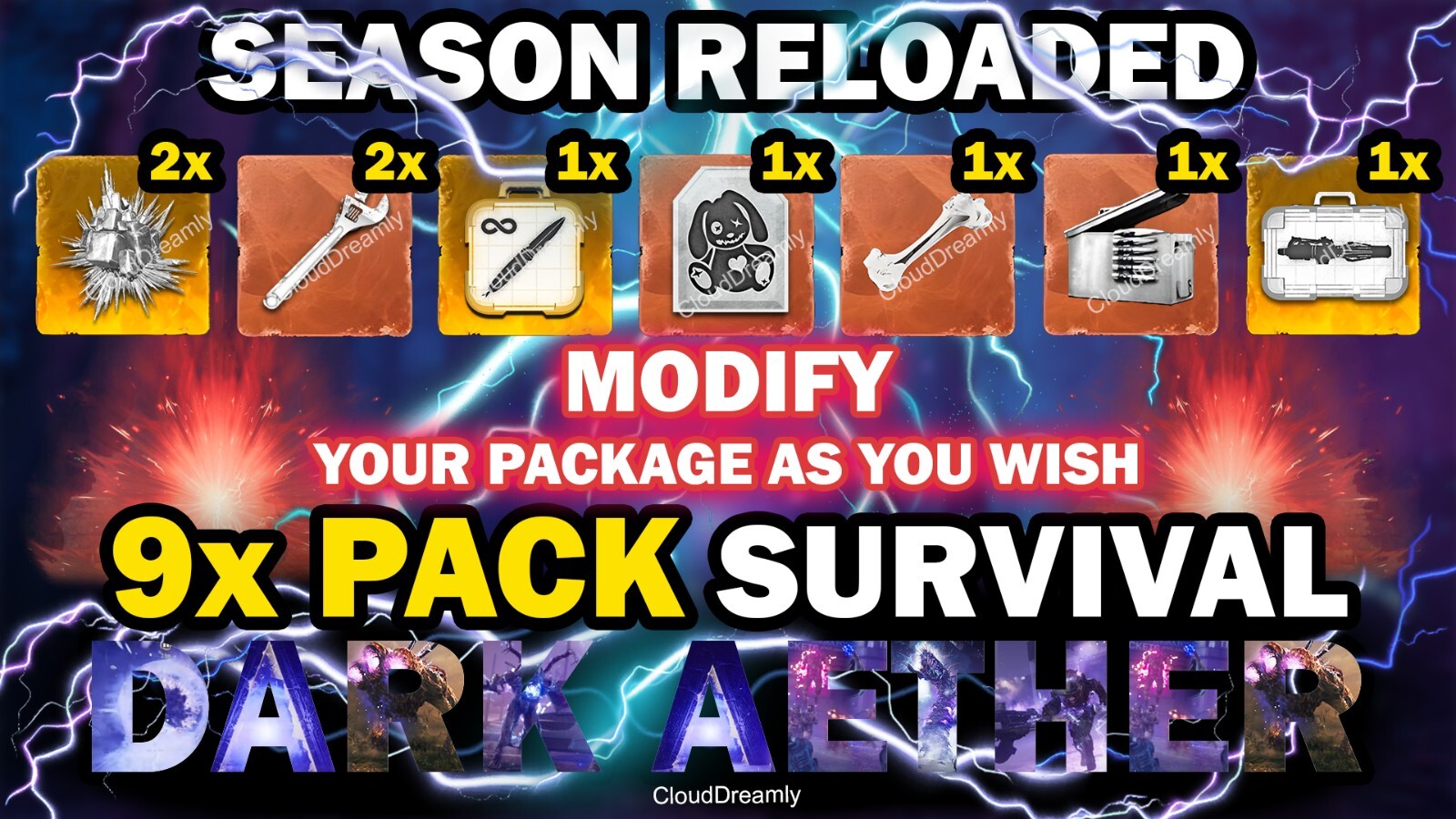 9x Pack Survival - MW3 - MWZ - COD - Zombies  - && INSTANT DROP &&