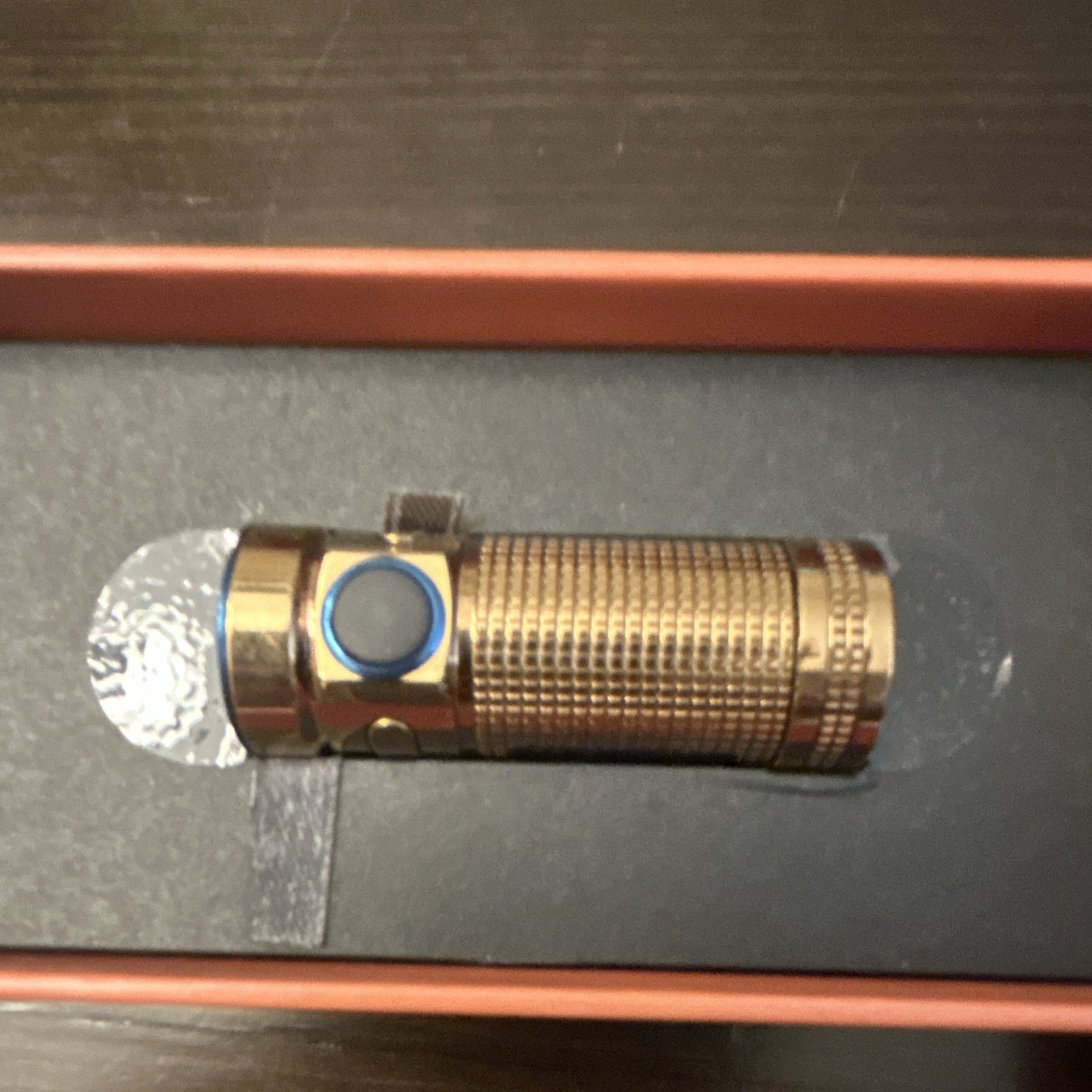 Olight S Mini Baton Cu Copper Flashlight - Rose Gold - Limited Edition
