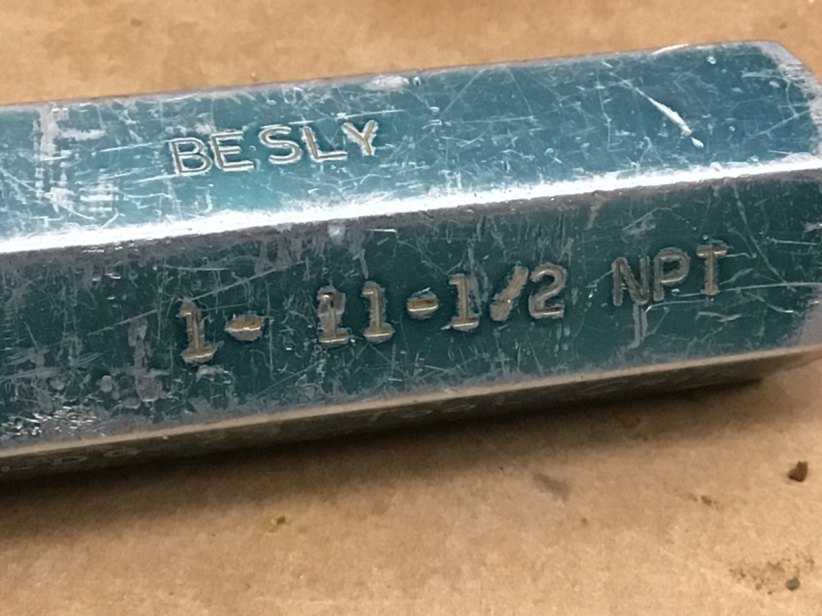 Besly pipe thread gage 1”-11-1/2 NPT