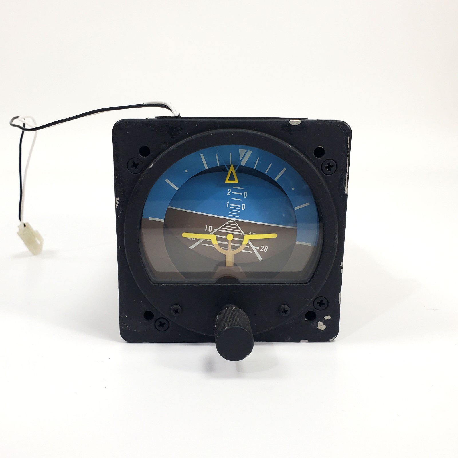 RC ALLEN RCA26-11 Attitude Indicator Gyro Horizon - Removed Working