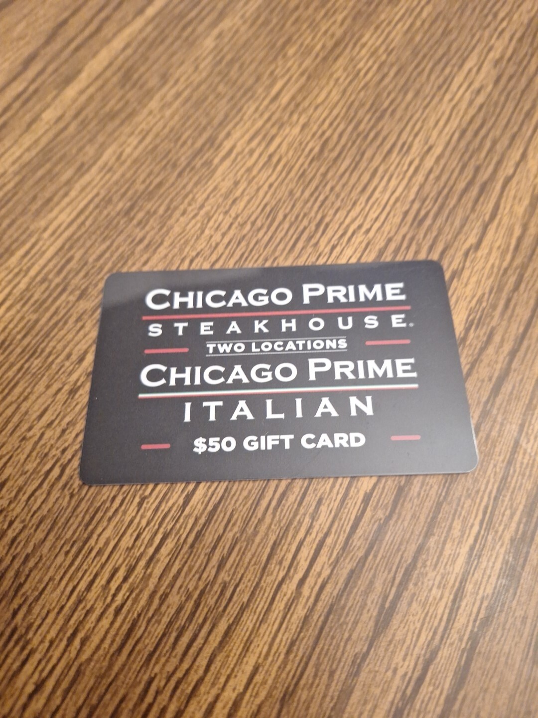 Chicago Prime Steakhouse, Chicago Area $50 Gift Card