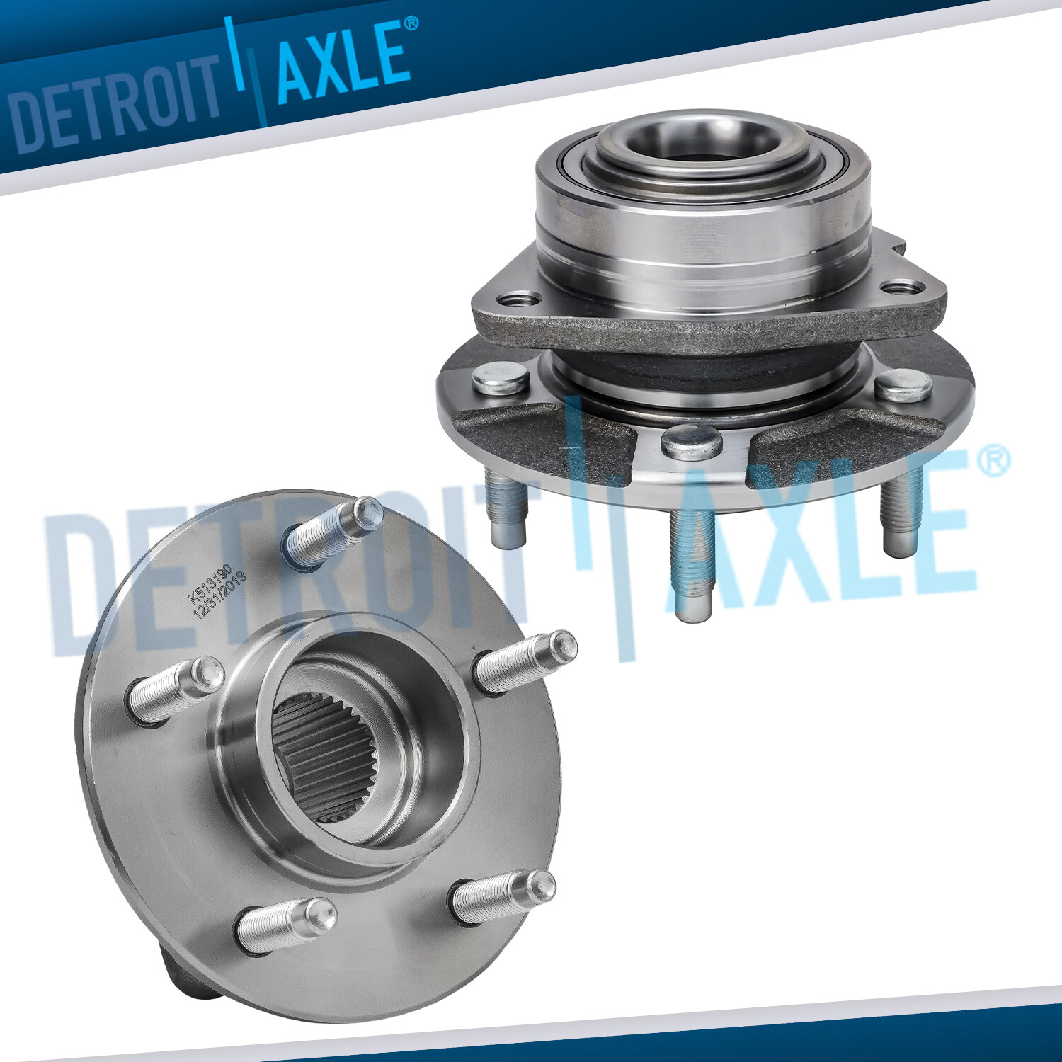 Front Wheel Bearing Hubs Set for Chevrolet Equinox Pontiac Torrent Saturn Vue