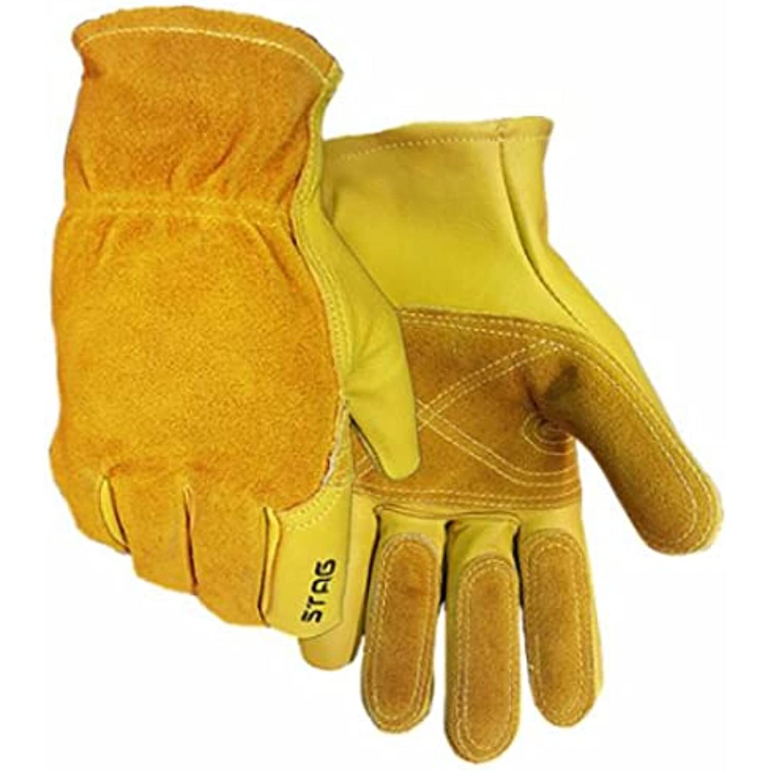 Golden Stag 240m Men's Premium Grain Cowhide Leather Fencing Glove, Medium