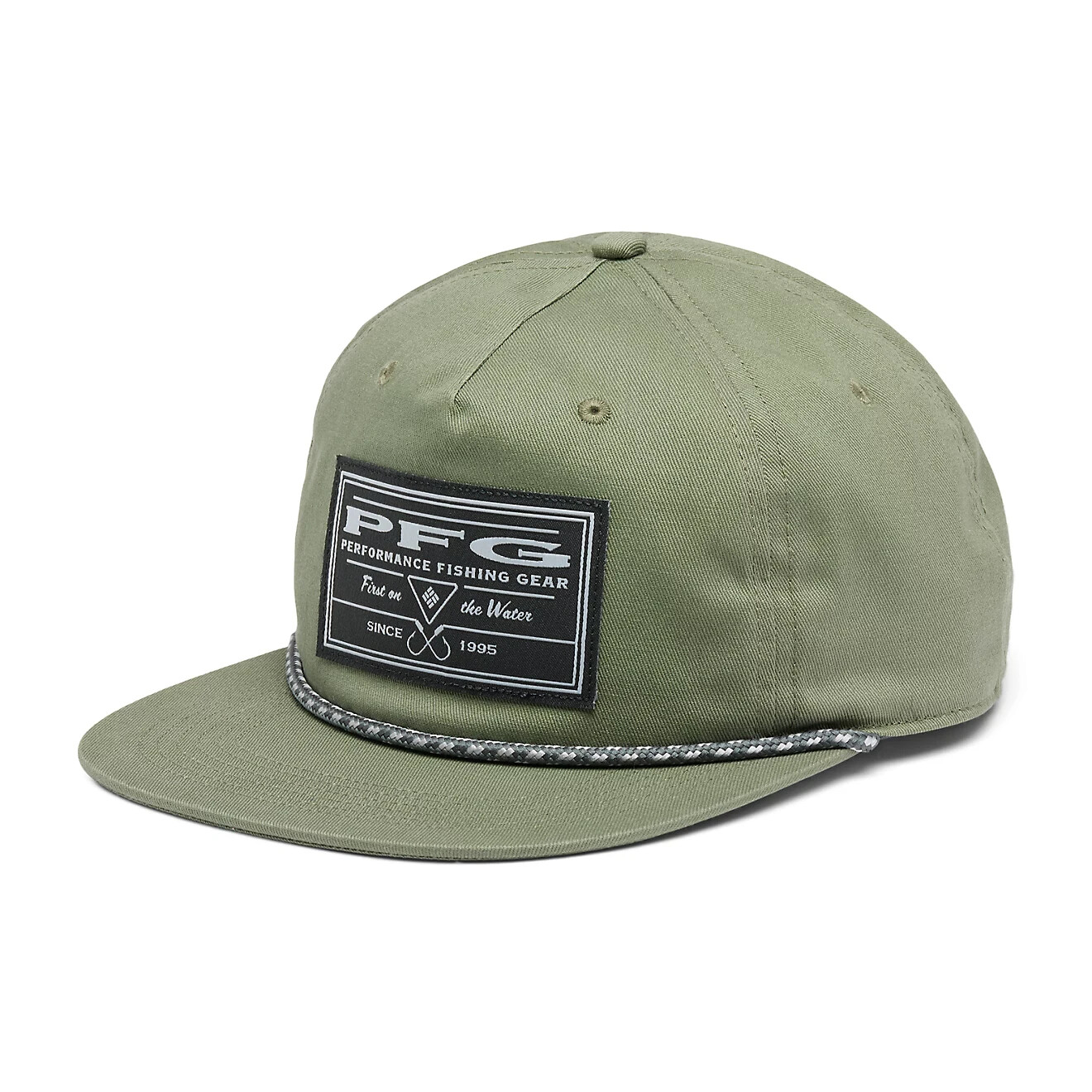Columbia Men's Fishing PFG Back Tack Snapback FOTW Captain Rope Hat Cap - NEW!
