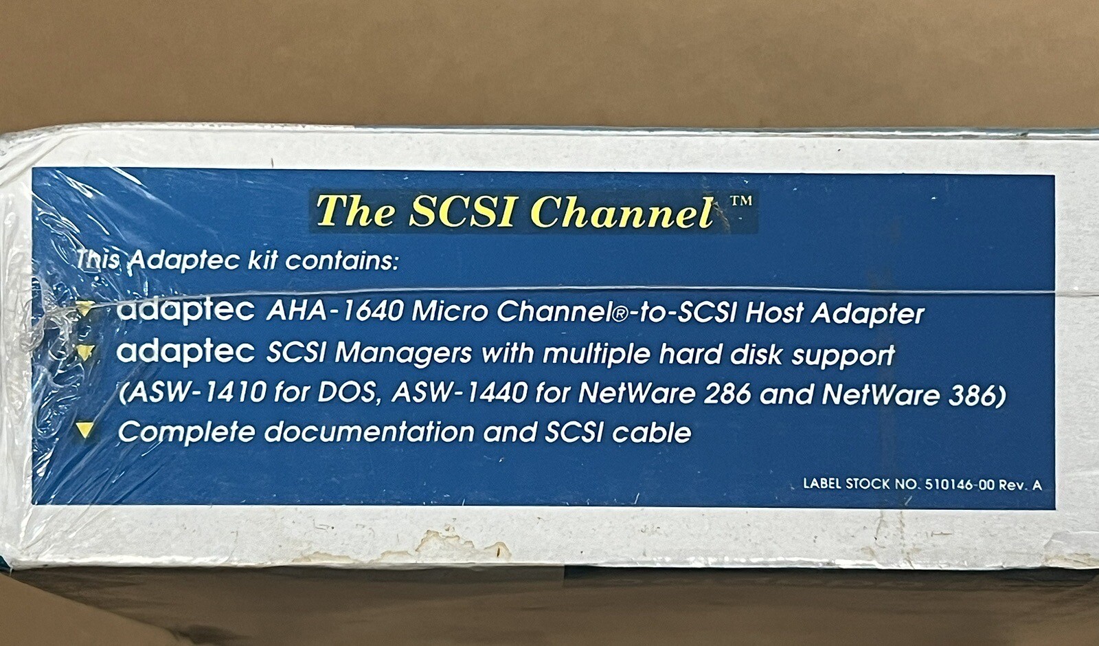 AHA-1640 | ADAPTEC MICROCHANNEL SCSI KIT ** LAST ONE **