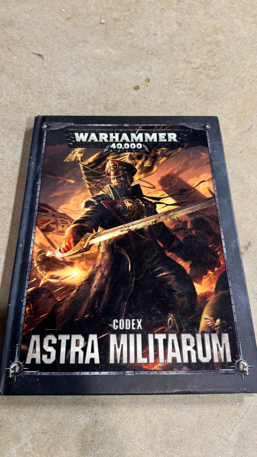 WARHAMMER 40K 40000 CODEX ASTRA MILITARUM HARDCOVER BOOK 2017