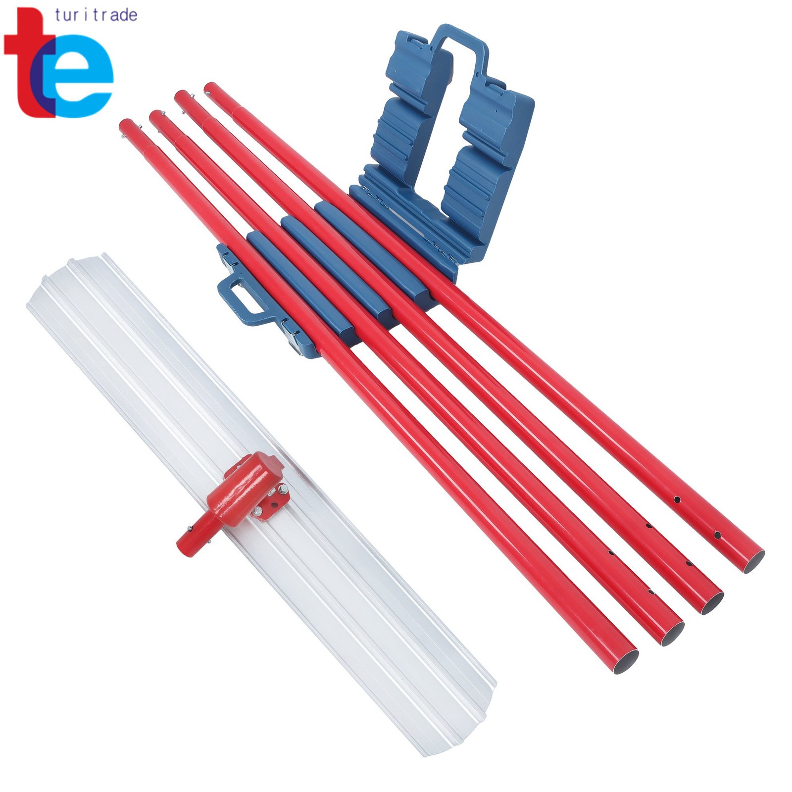 48 × 8 Inch Float Magnesium Concrete Float Round End Concrete Float Cement Tool