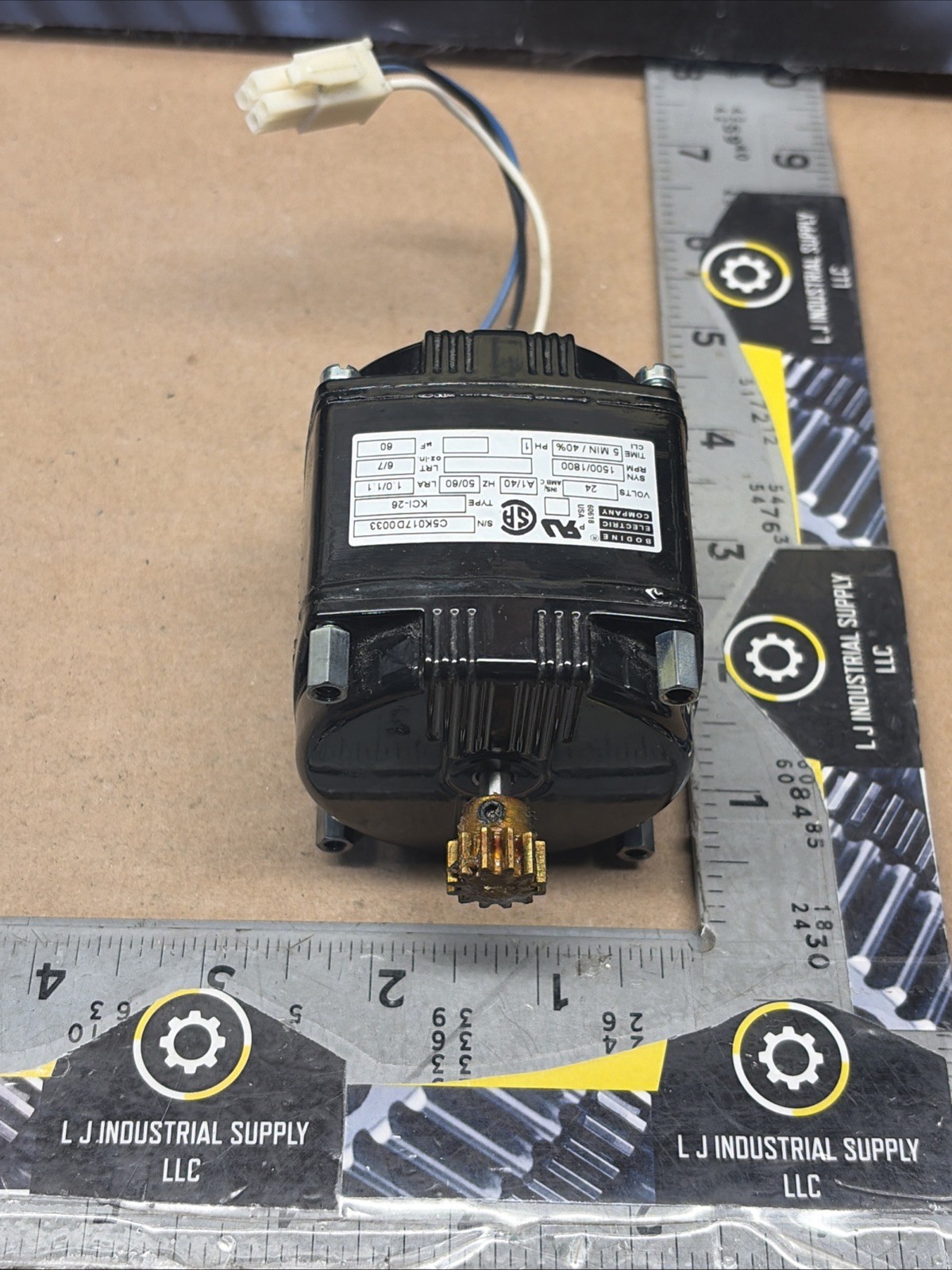 BODINE KCI-26 Stepper Motor 24V/1500-1800rpm_#MULTIPLE IN STOCK!_*WARRANTY!*