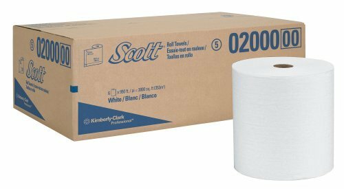 Scott High Capacity Non-Perforated Paper Towels  6/Pack, 4 Packs
