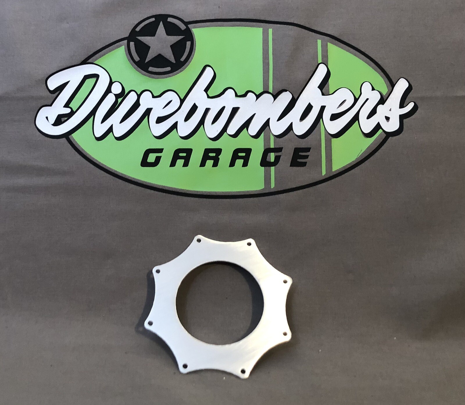 2.5” Aluminum Exhaust Ring Panel For Fender Exit
