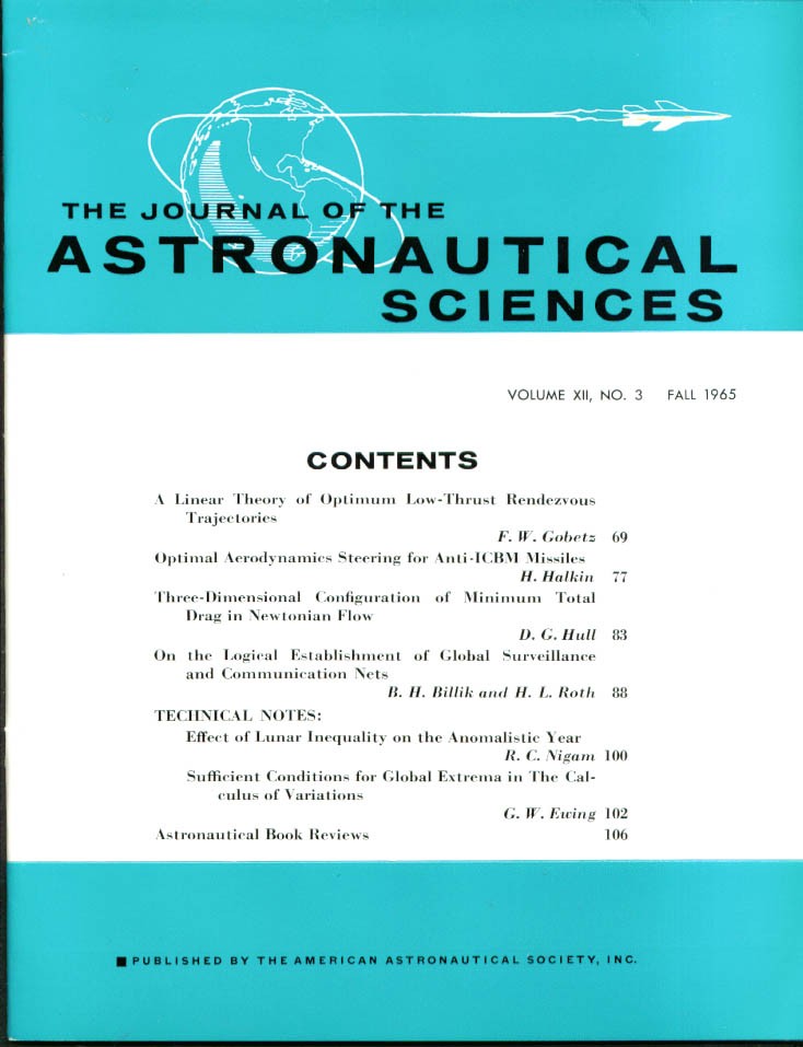 Journal Astronautical Sciences Fall 1965 Anti-ICBM