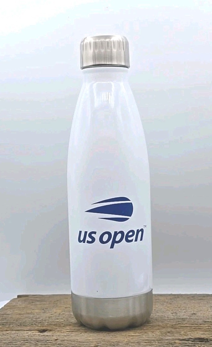 U S. OPEN -Swell White  Stainless Steel Water Bottle GOLF