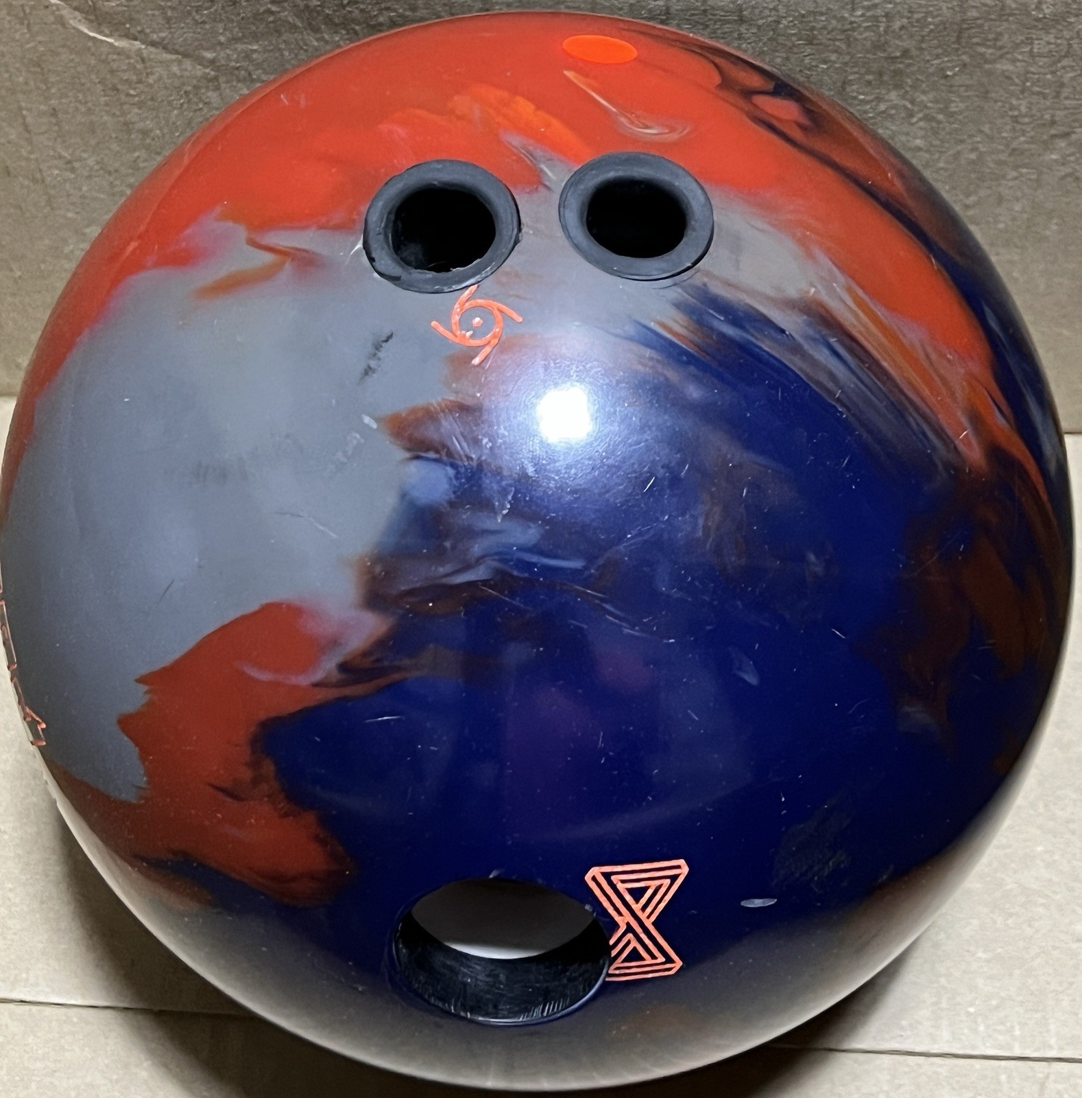 Storm Absolute Power 15 lb Bowling ball Used Single Drill