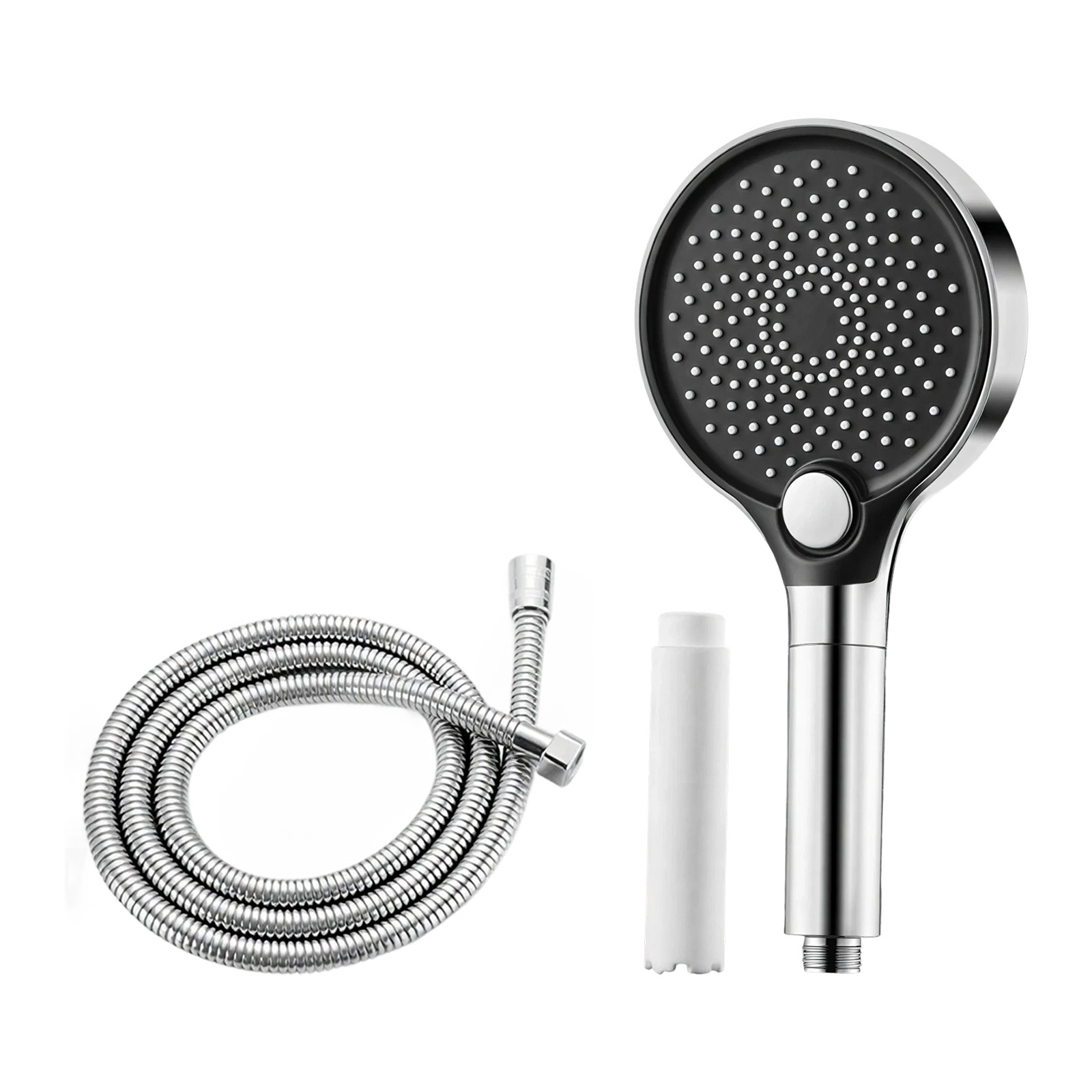 Shower Head Model 3mode Pressurized Spray Experience Rainfall Water Spray Nozzle