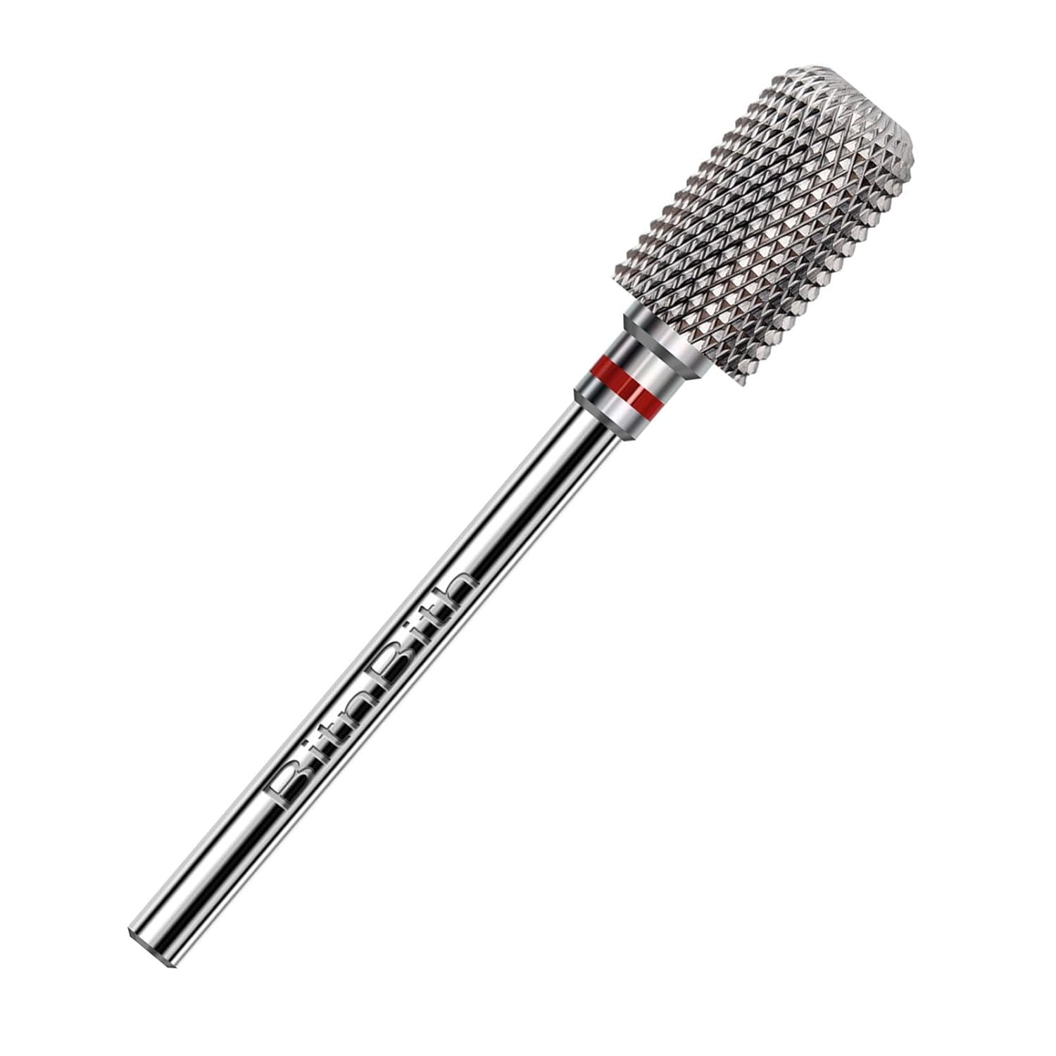 Nail Drill Bit 3/32”Fast Remove for Acrylic or Hard GelBarrel Electric Nail ...