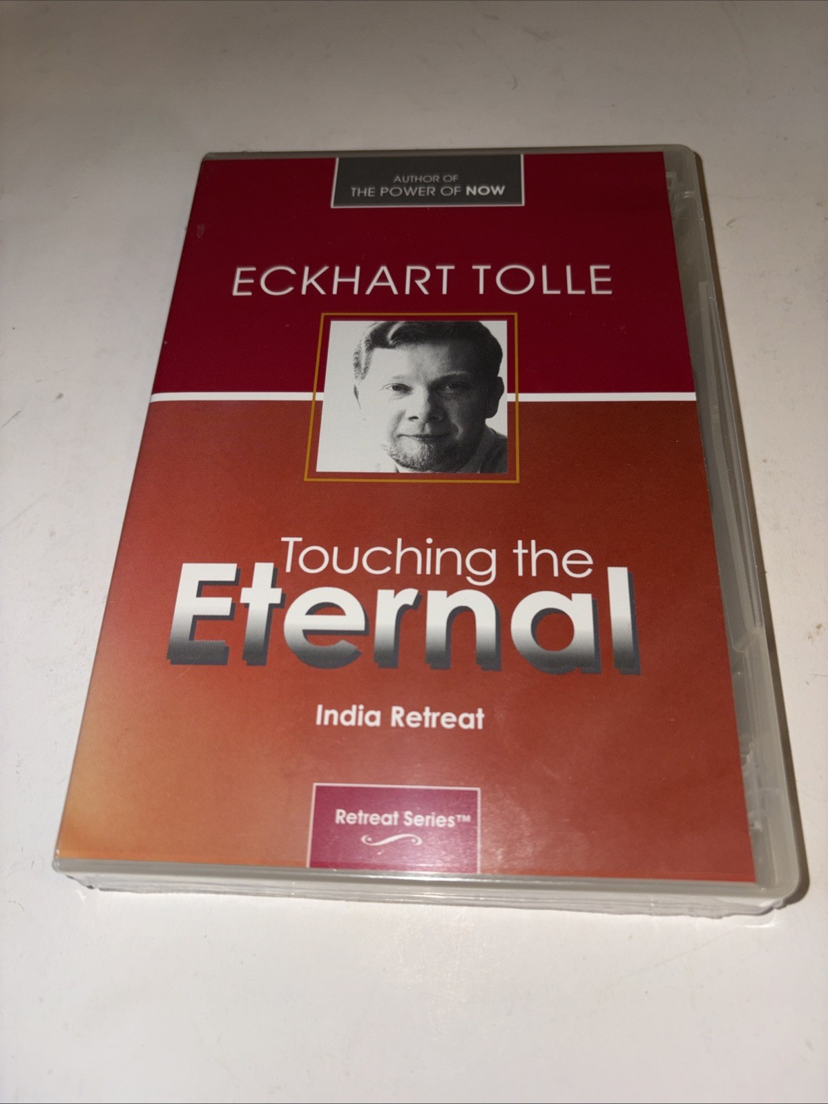 ECKHART TOLLE "TOUCHING THE ETERNAL " INDIA RETREAT 6 DVD SERIES New Sealed