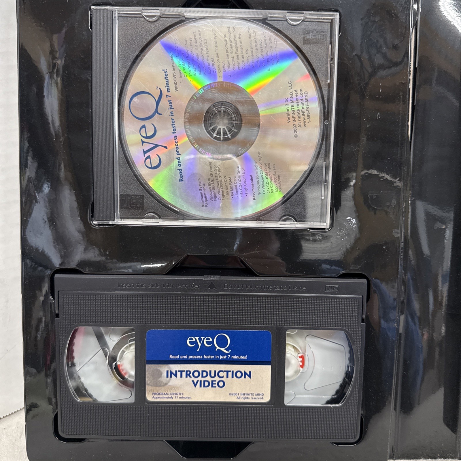 EYEQ Infinite Mind Brain Enhancement Technology Program Kit -Read Faster