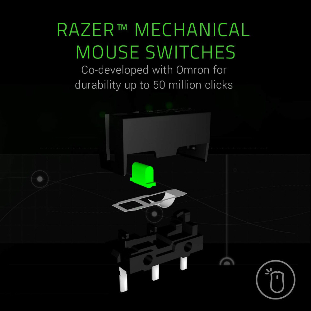Razer Mamba Elite Gaming Mouse 5G True 16,000 DPI Optical Sensor