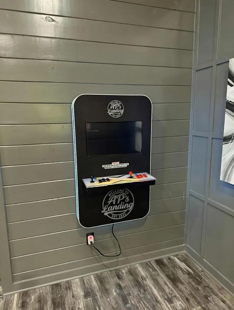 Custom Wall Mounted Arcade Unit