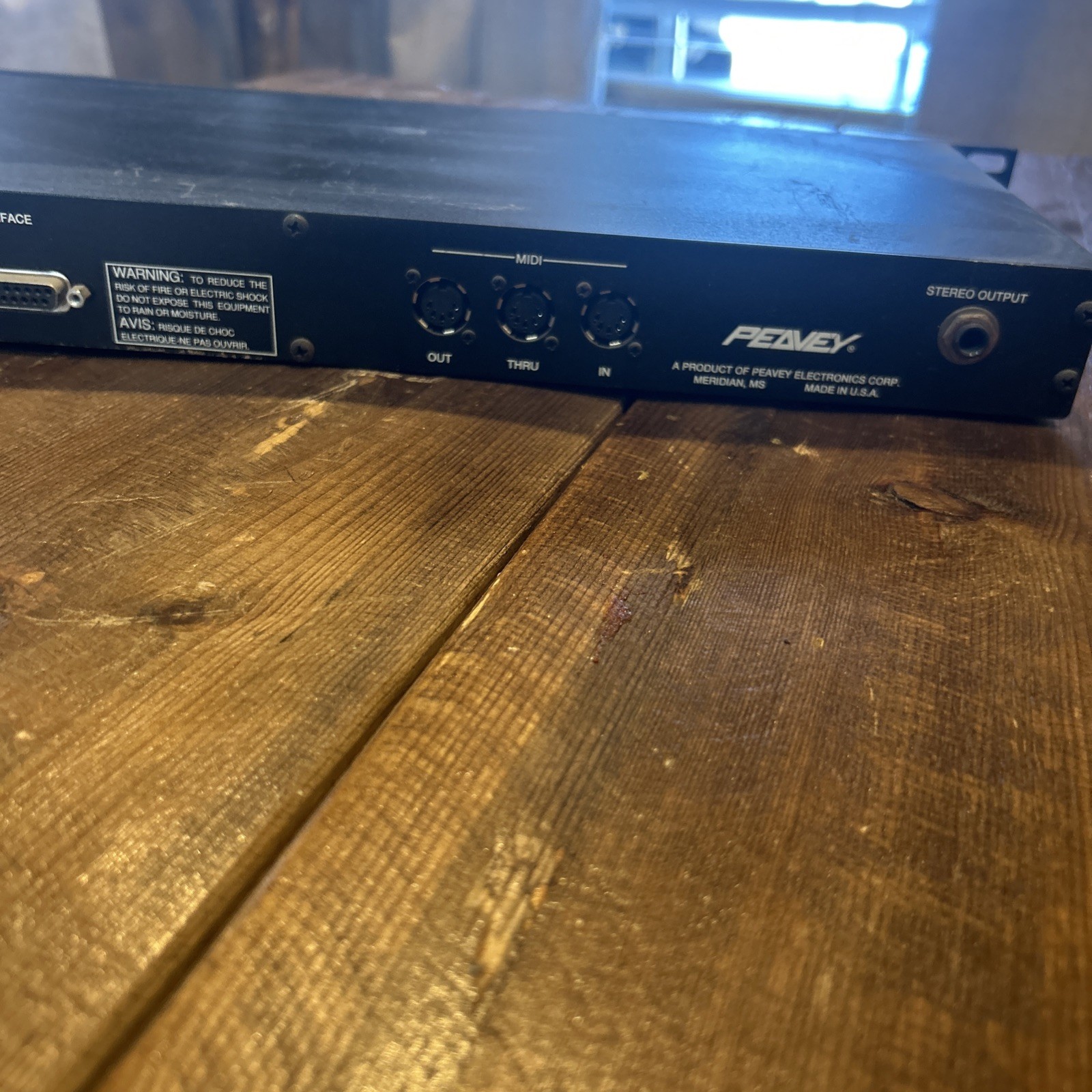 Peavey SX Digital Sample Expander Rack Unit