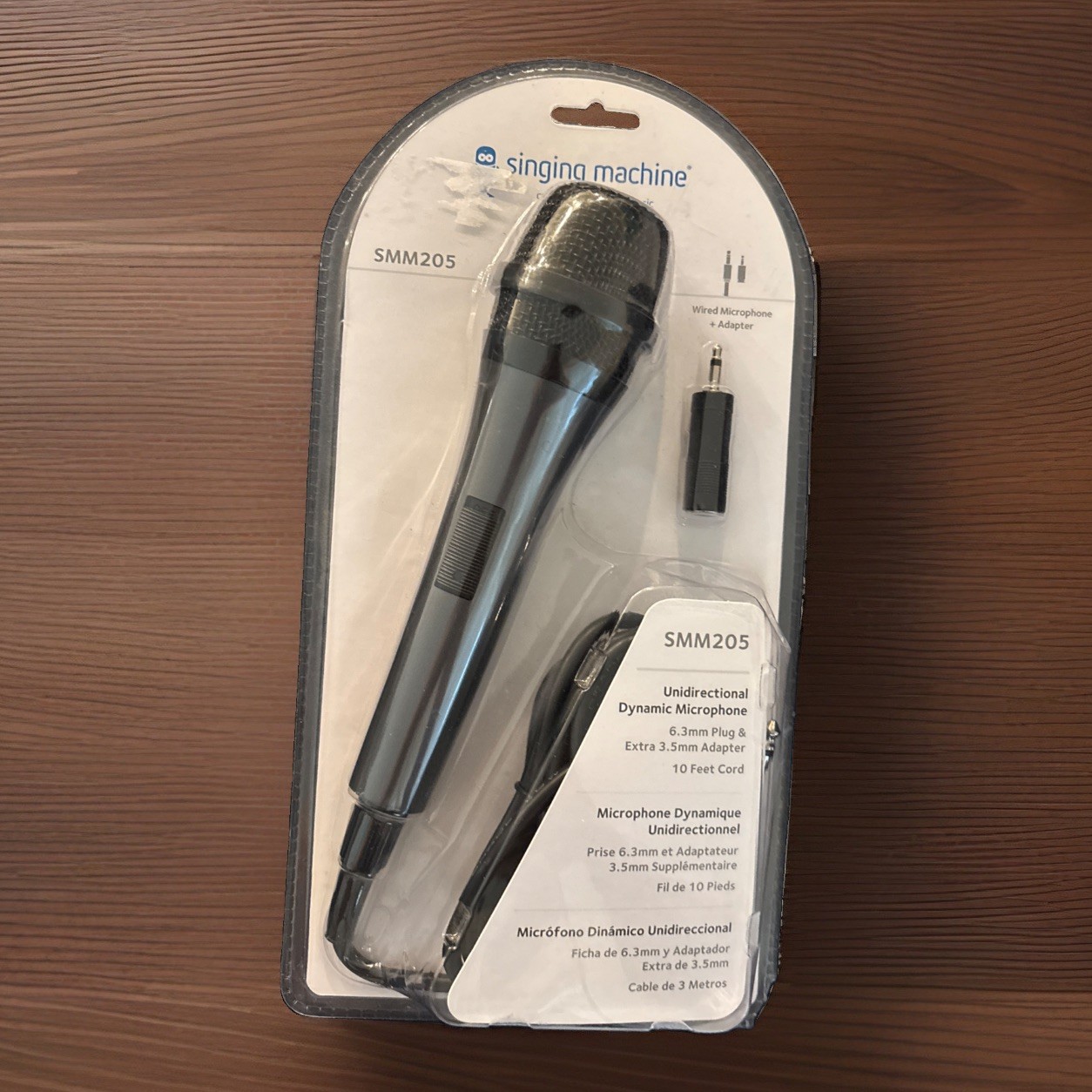 The Singing Machine SMM205 Unidirectional Dynamic Microphone