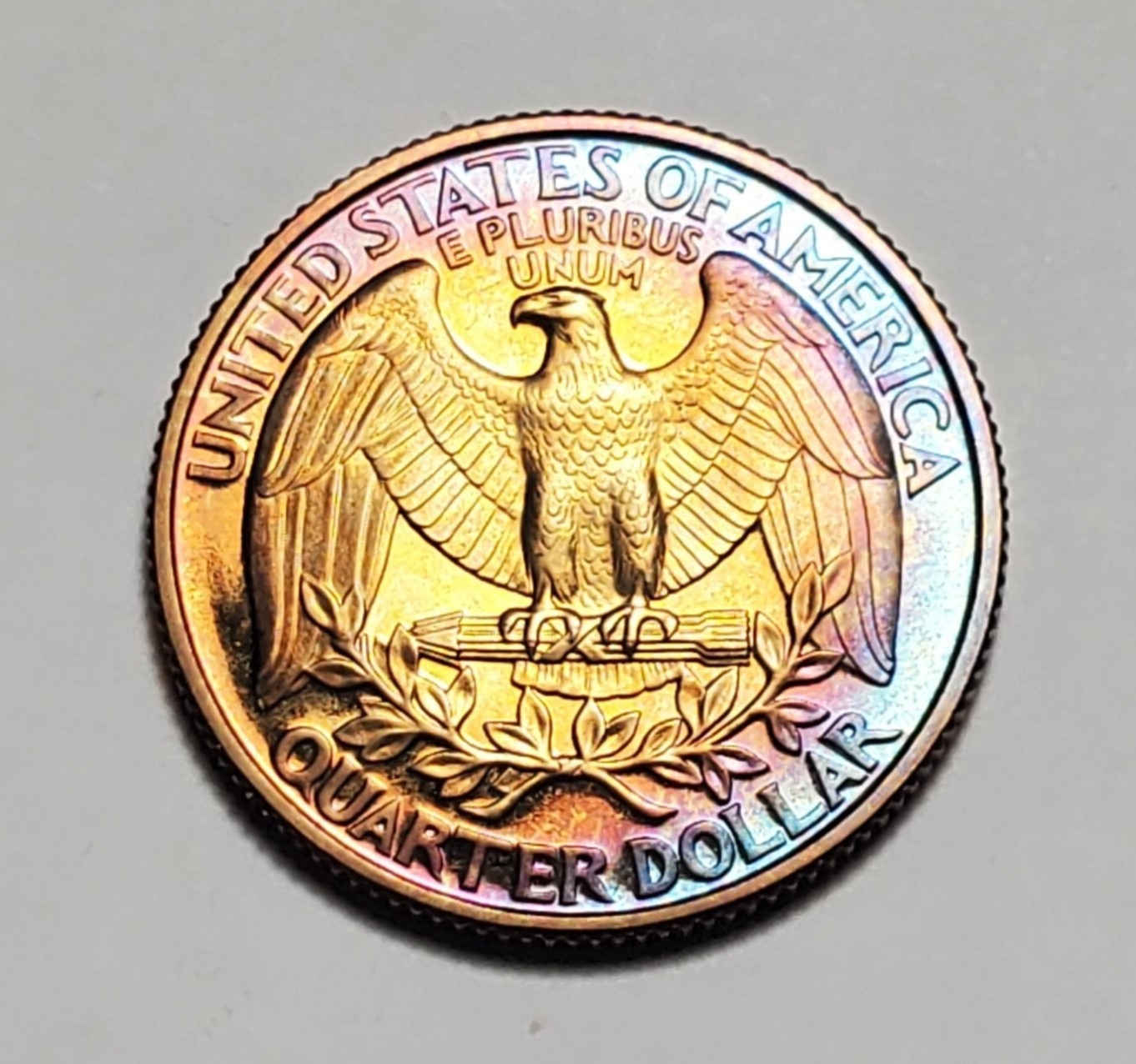 TONED 1994 S WASHINGTON QUARTER CLAD PROOF UNC #P3735