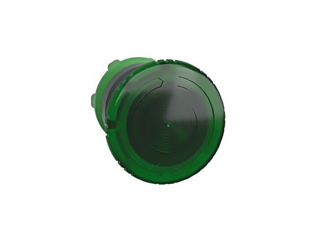 ZB5AW733 switch: pressure 22mm rod.Pos: 2 green ZBVB,ZBVG,ZBVJ,ZBVM IP20 CUTTING