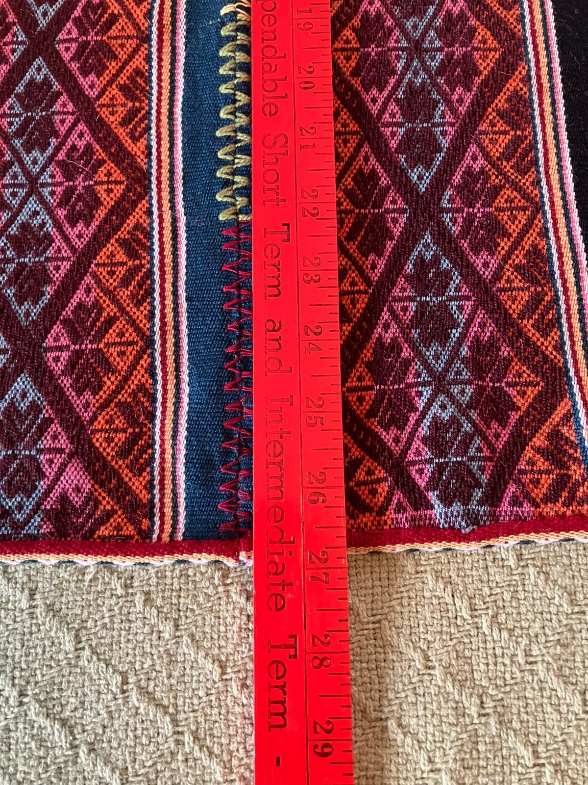Authentic Peruvian Mesa Cloth-Hand Woven
