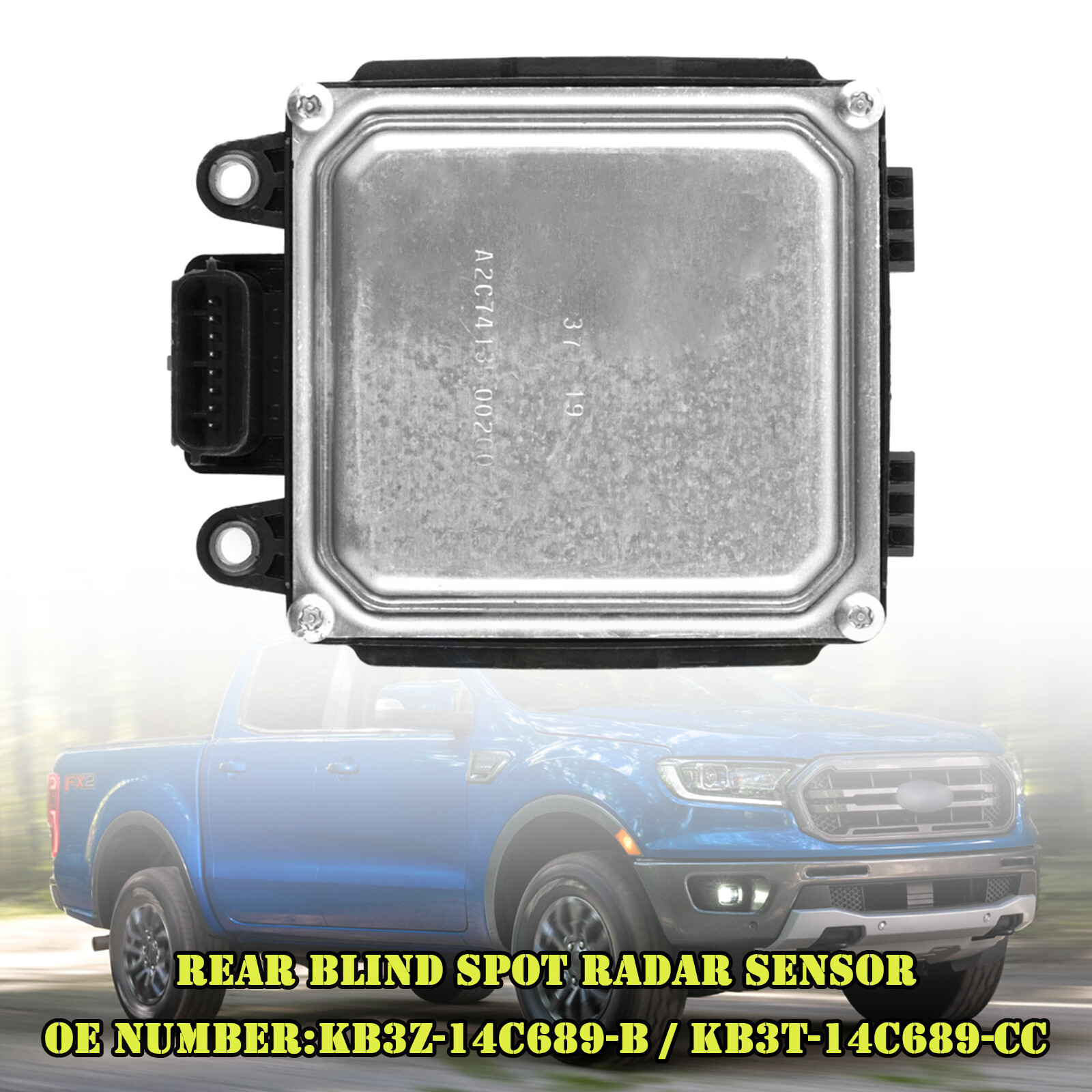 Fit 2019-2021 Ford Ranger Radar Blind Spot Monitor Sensor Module KB3Z-14C689-B
