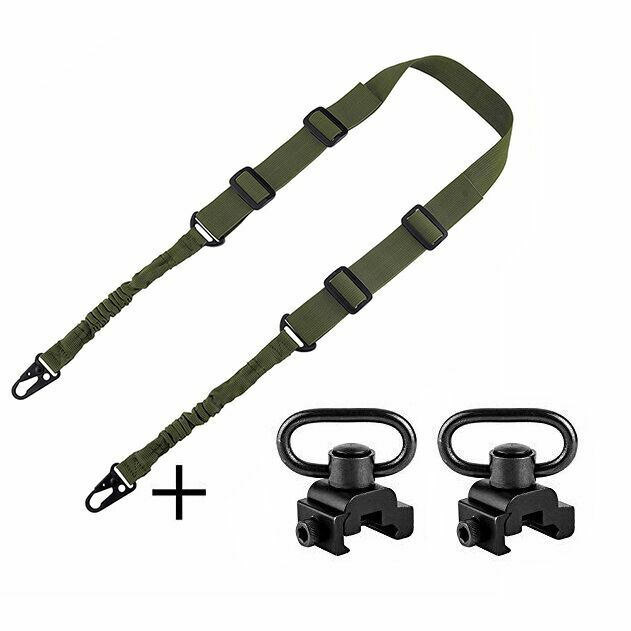 Gun Sling Quick Army Green Adjust with 360 Degrees Rotation QD OutdoorAccessary