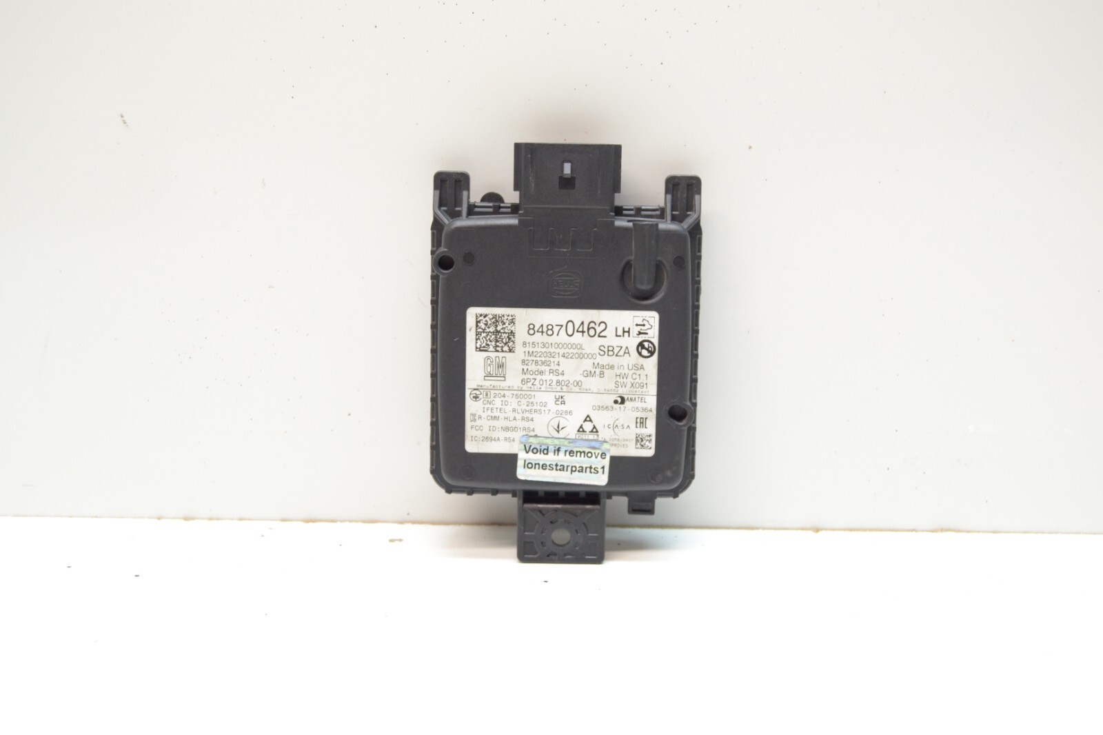 2021 BUICK ENVISION OEM DRIVER LEFT BLIND SPOT RADAR MODULE 84870462 OEM