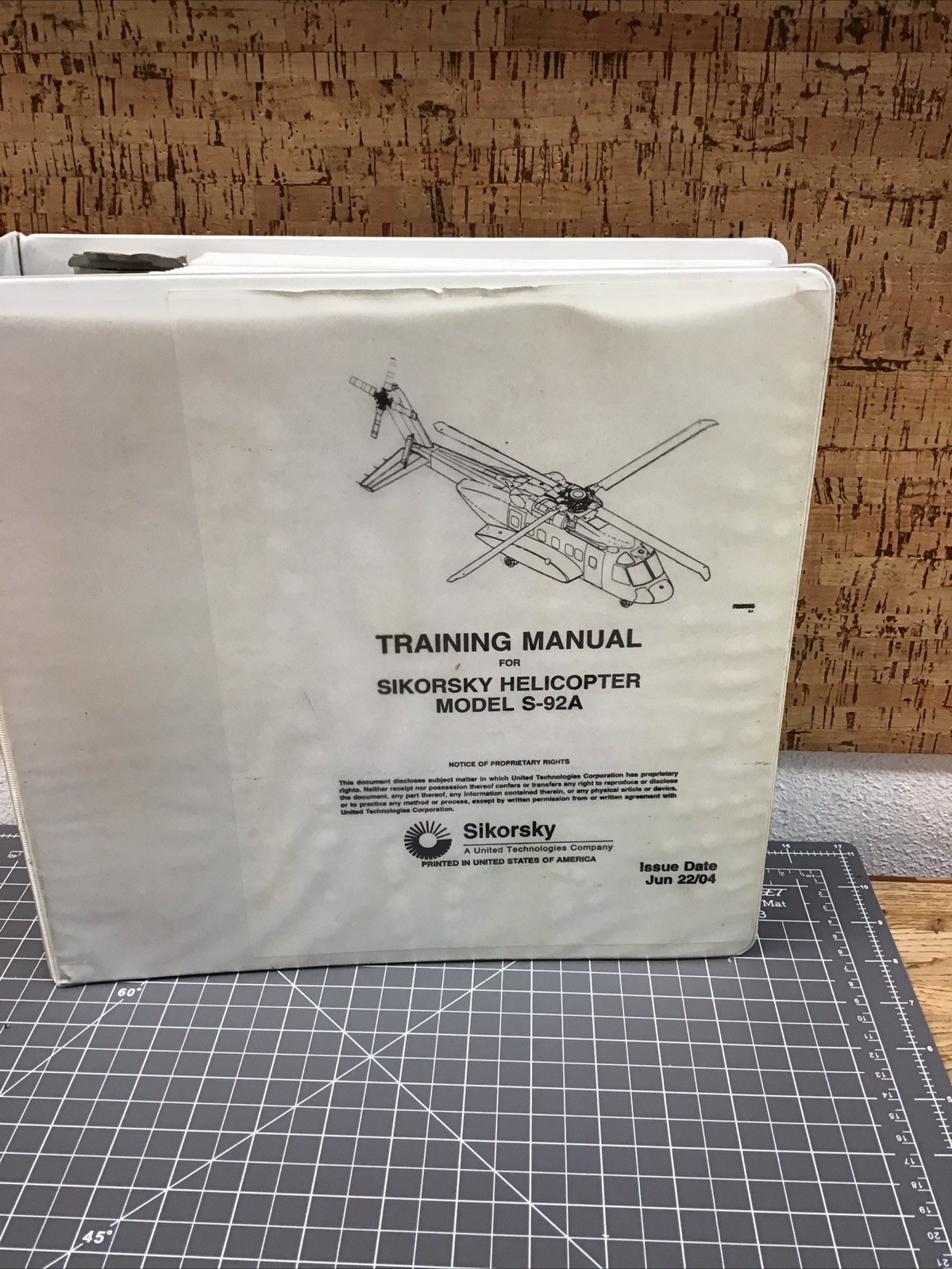 Flight Safety Interat’l Sikorsky S-92 Helicopter Maintenance Training Manual QU1