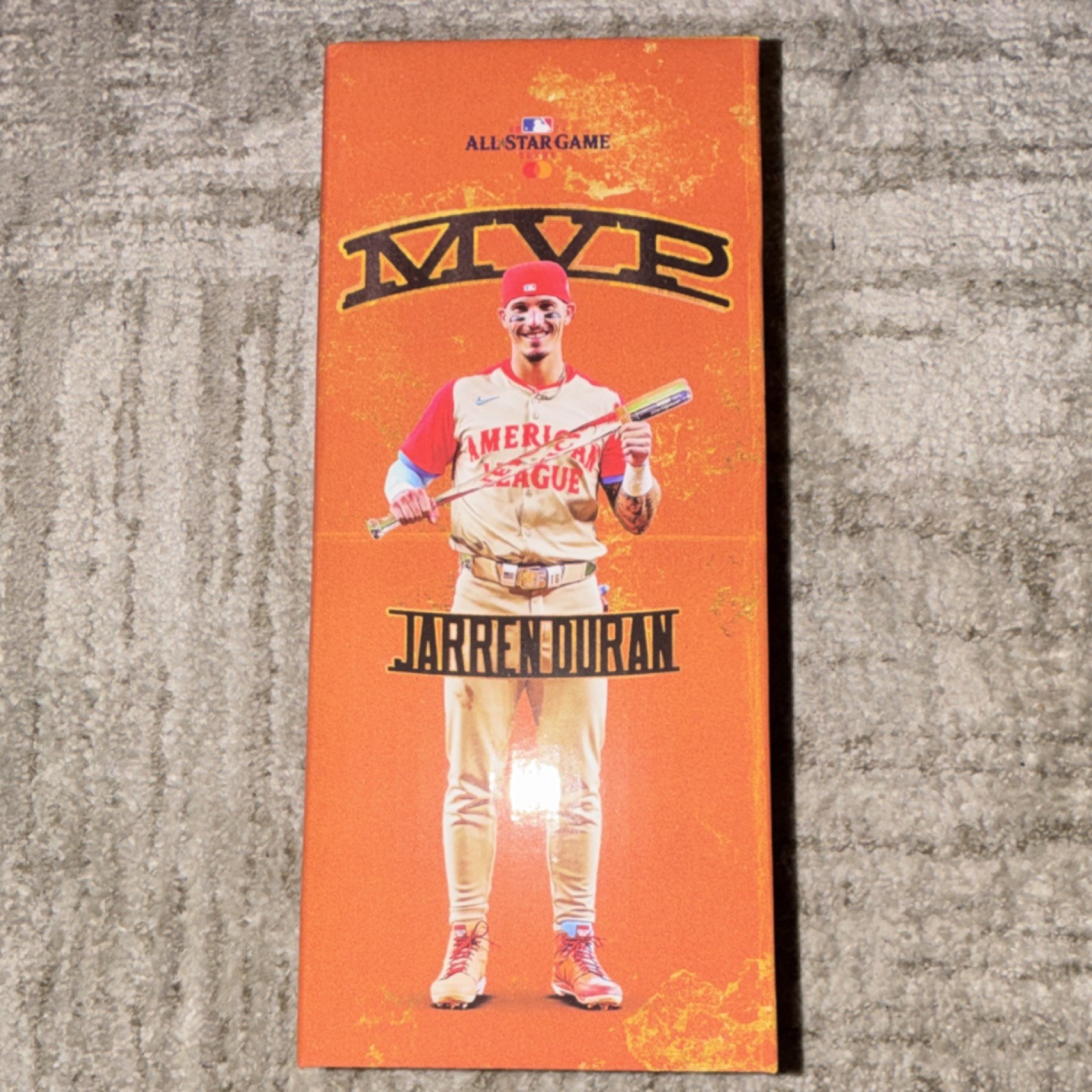 JARREN DURAN Boston Red Sox ALL-STAR GAME MVP Bobblehead (Fenway Park SGA 2025)