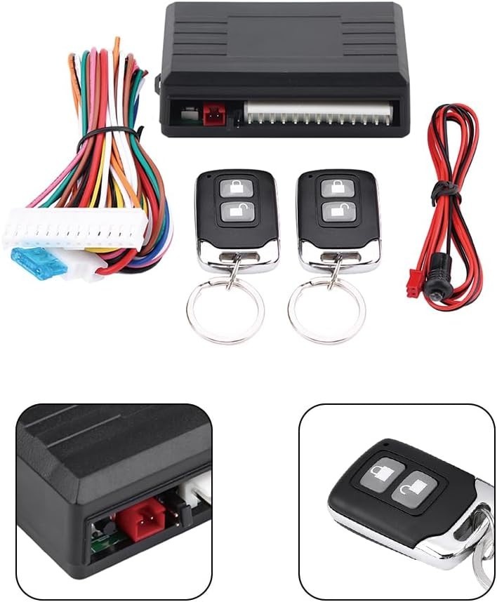 Car Keyless Entry System – Wireless Lock & Unlock with Integrated Engine Start