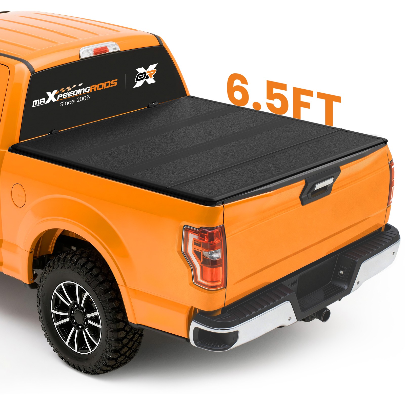 Hard Truck Bed Tonneau Cover 6.5FT For GMC Sierra 1500 2014-2026 W/ LED Lamp