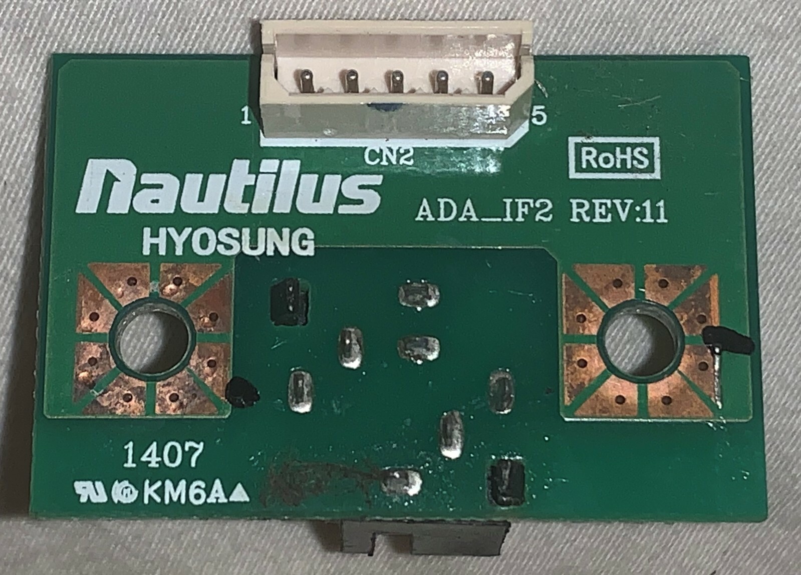 Nautilus Hyosung 75900000-04 ADA Headphone Jack PN: 7590000004