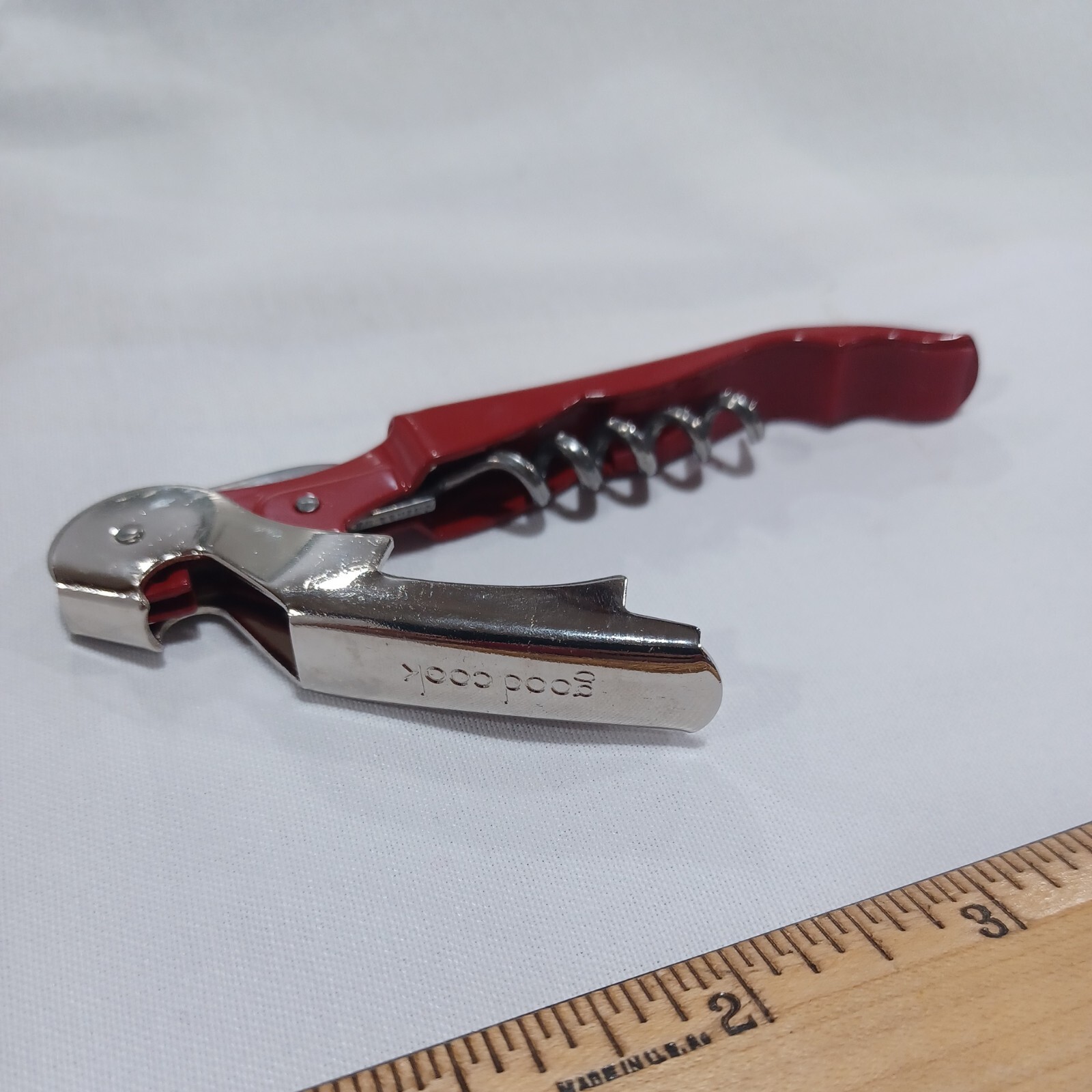 GOOD COOK Ergonomically Designed Waiters Corkscrew Easy to Use - 1 Count