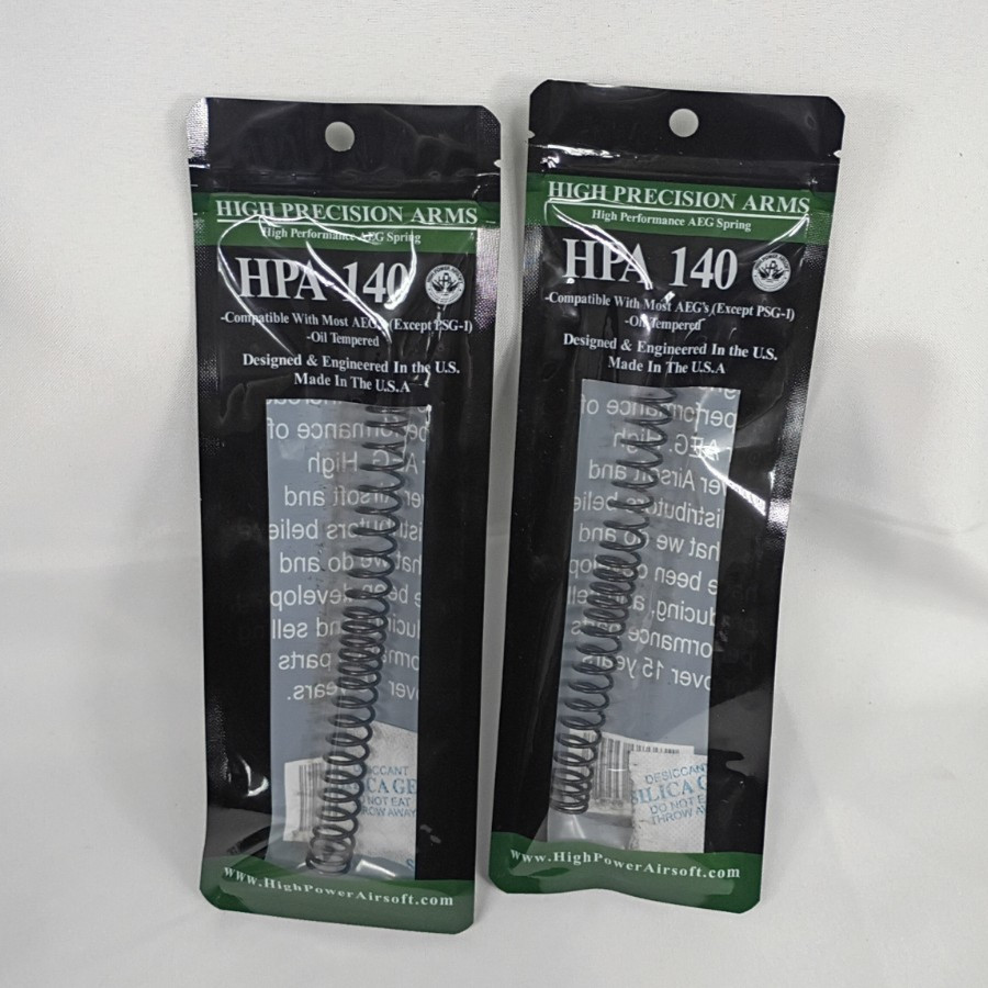 HP Arms High Performance AEG Spring - M140 Upgrade Spring Airsoft (Pair of two)