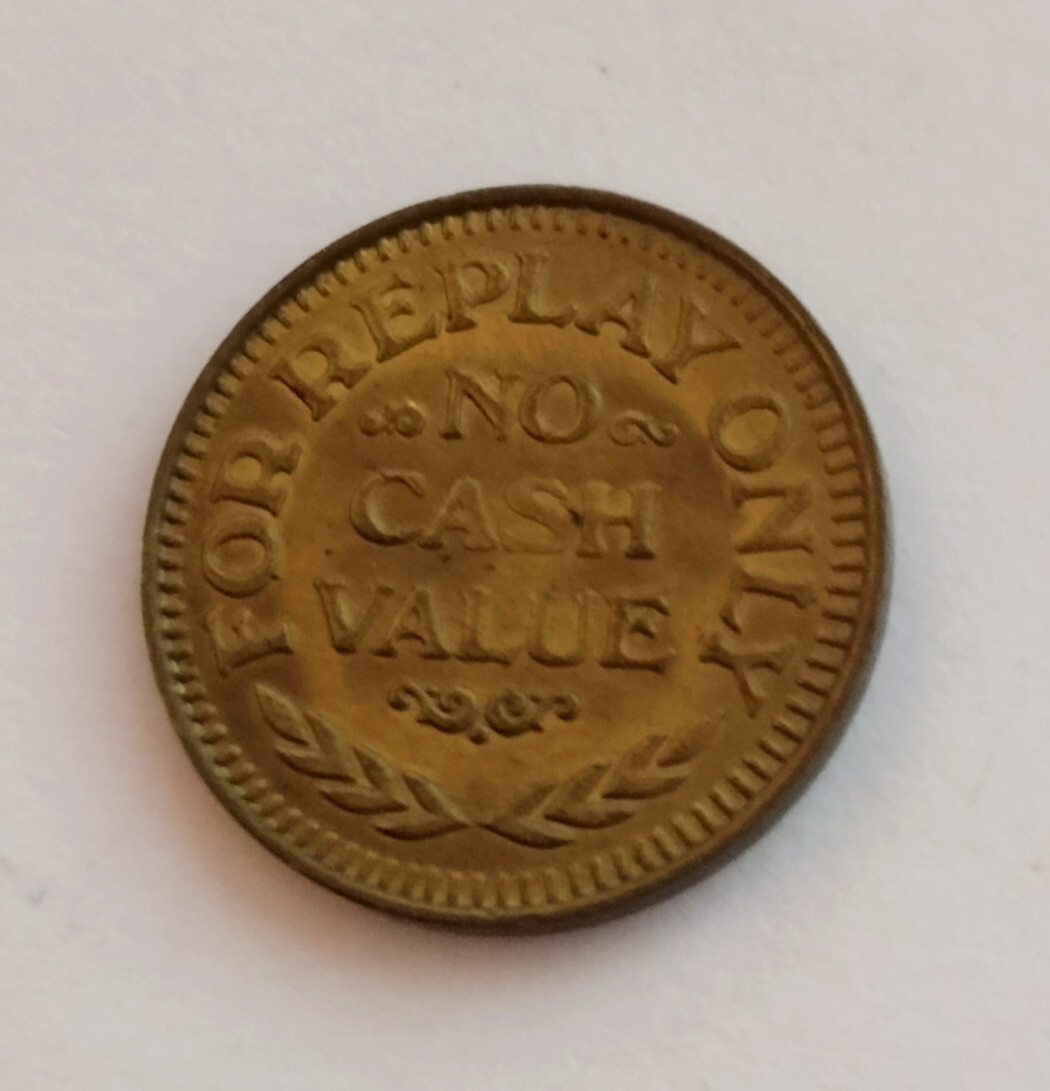 For Replay Only Eagle Front Vintage Token