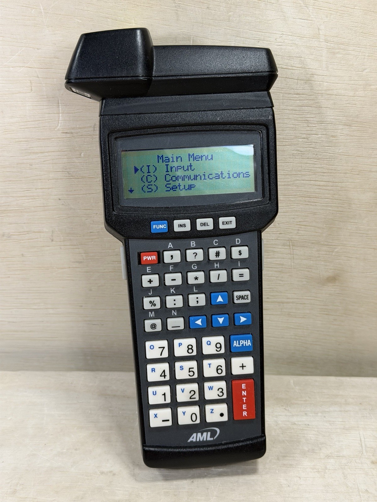 AMERICAN MICROSYSTEMS MODEL 5000 INTEGRATED CCD BARCODE SCANNER TESTED