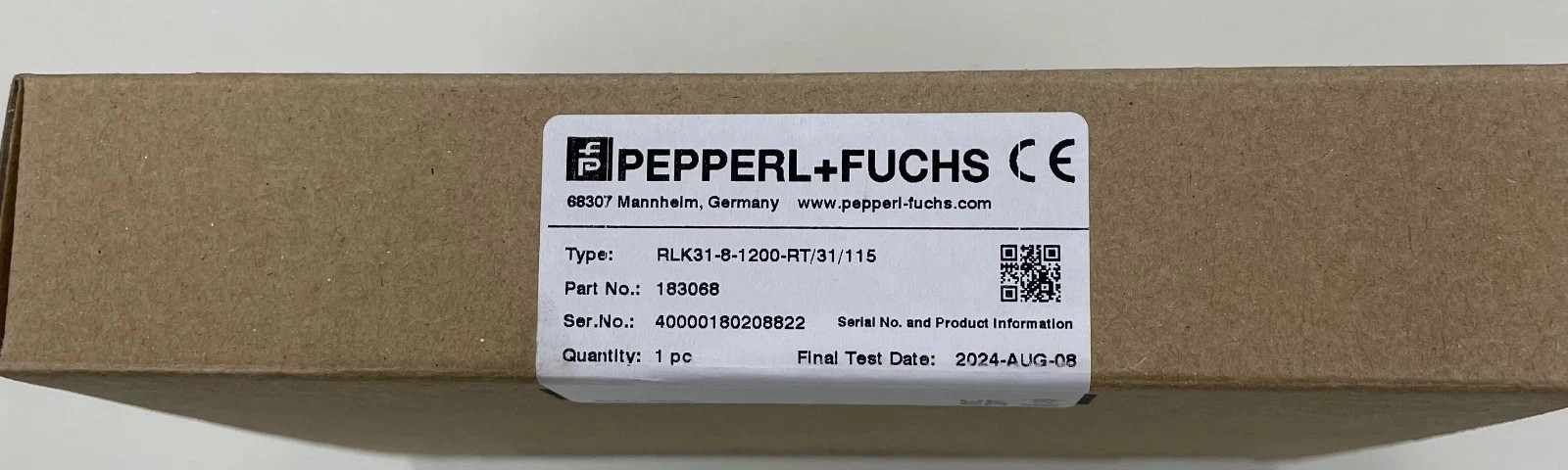 1pc New Pepperl+Fuchs RLK31-8-1200-RT/31/115 switch sensor