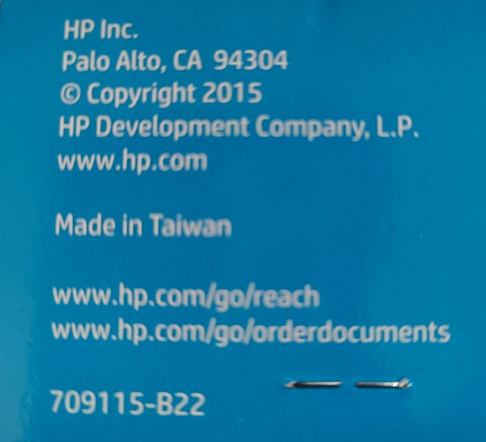HP Keyed Cable Lock 10mm Security Lock T1A62AA Black