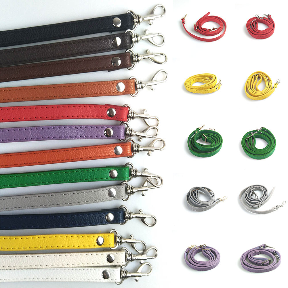 120cm Shoulder Bag Replacement Belt Strap Crossbody PU Leather Adjustable Belt