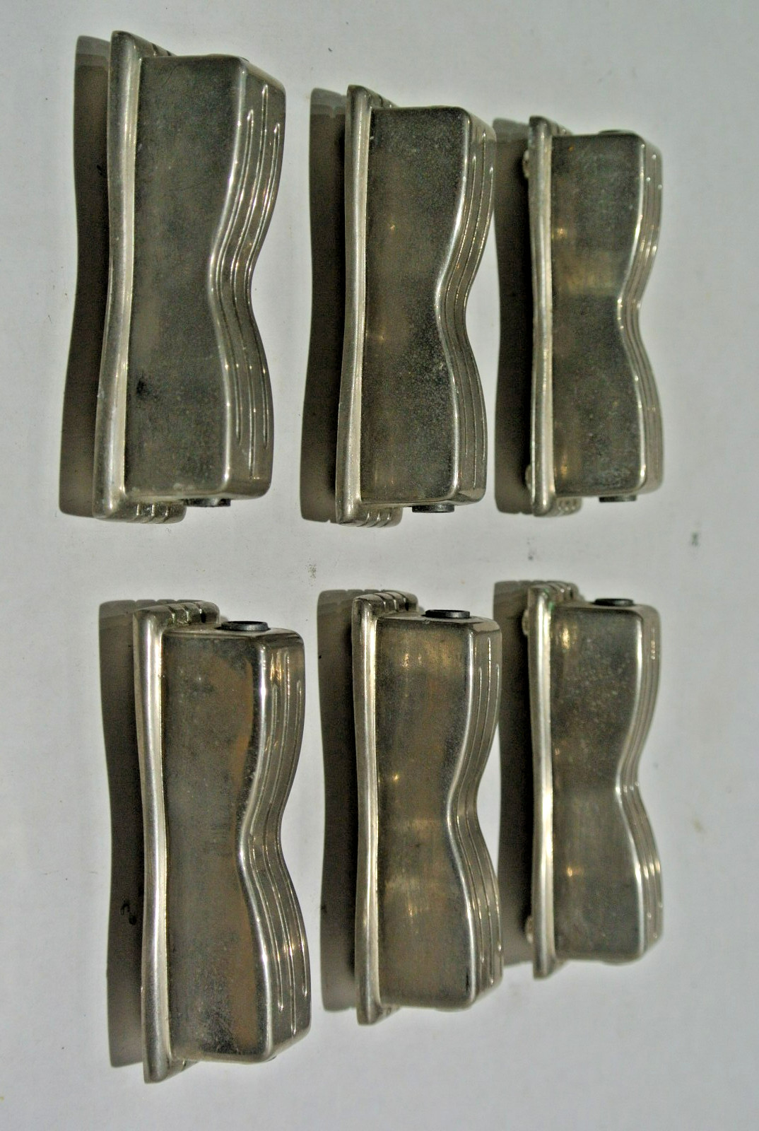 60's Ludwig BOW TIE LUGS X6 for YOUR PIONEER SNARE DRUM or CLUB DATE SET! K751