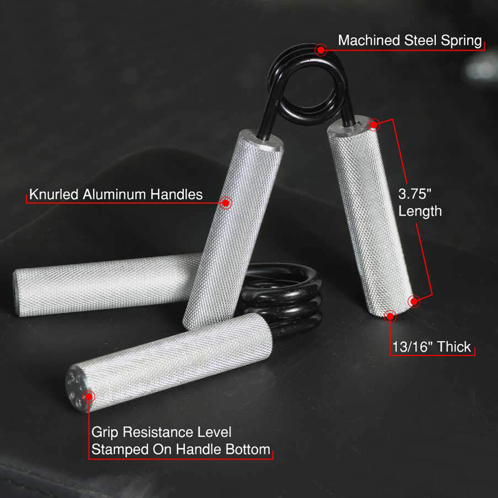Steel Heavy Strength Exercise Gripper Hand Grippers Grip Forearm Wrist Grips