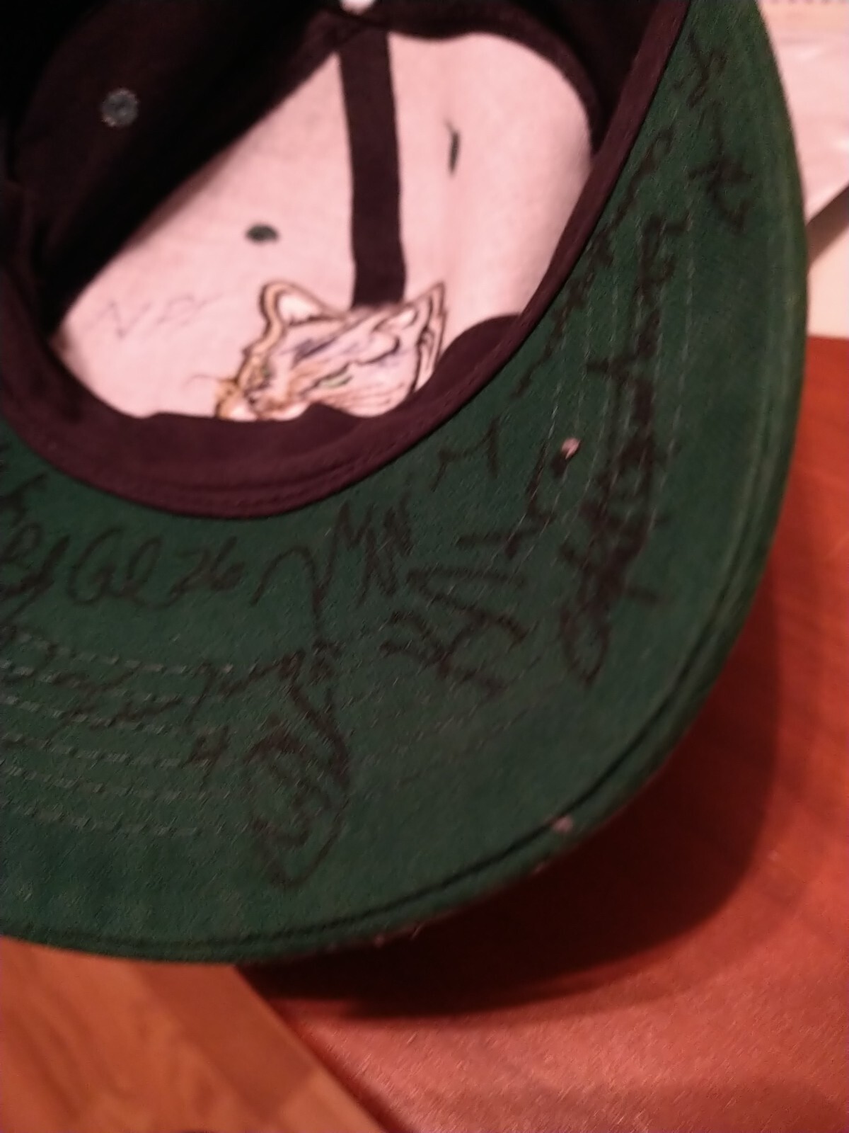 Kane County Cougars Signed Hat Used