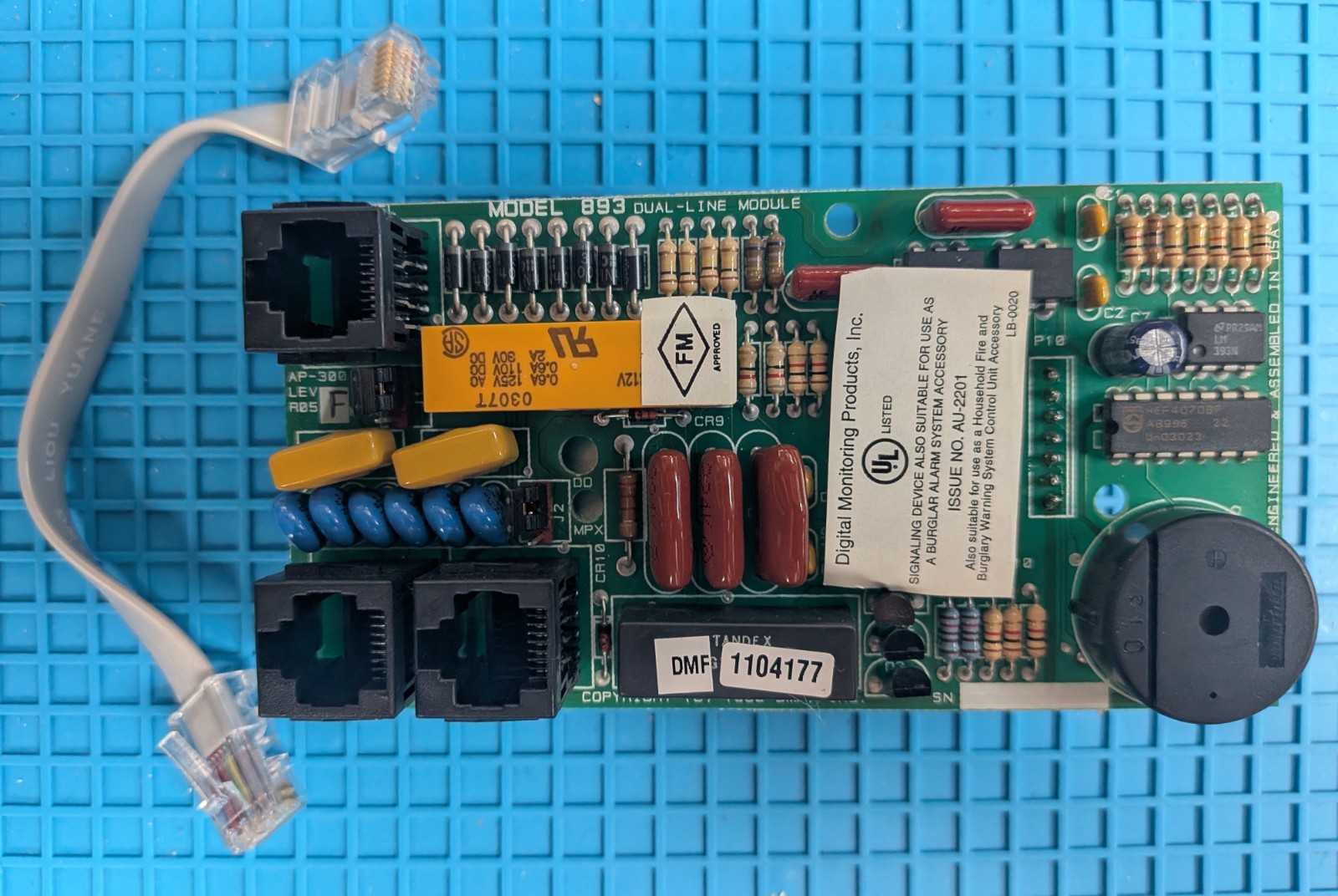 DMP 893 Dual Phone Line Module
