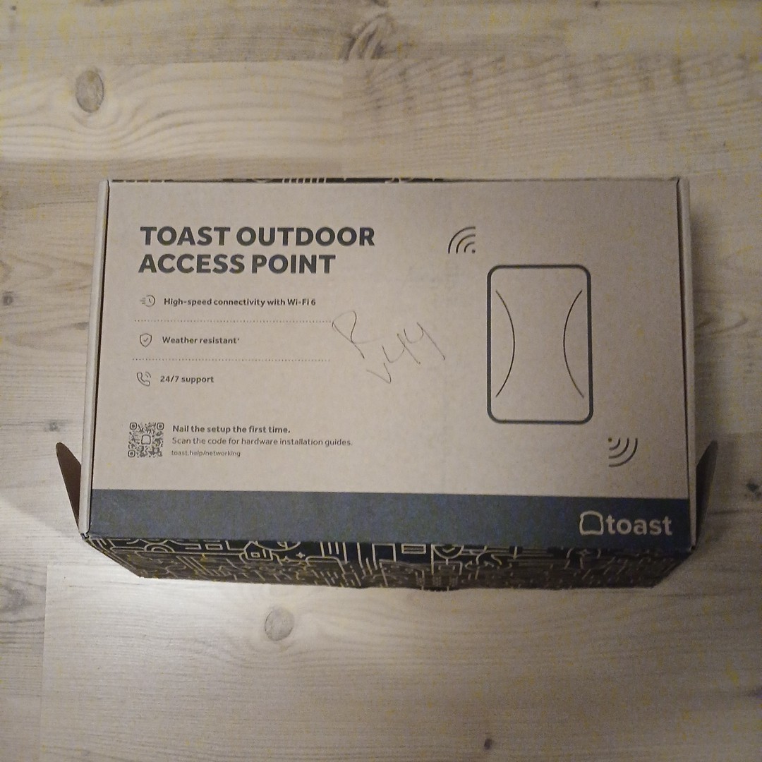 Toast Outdoor Wi-Fi Access Point Pronto Networks