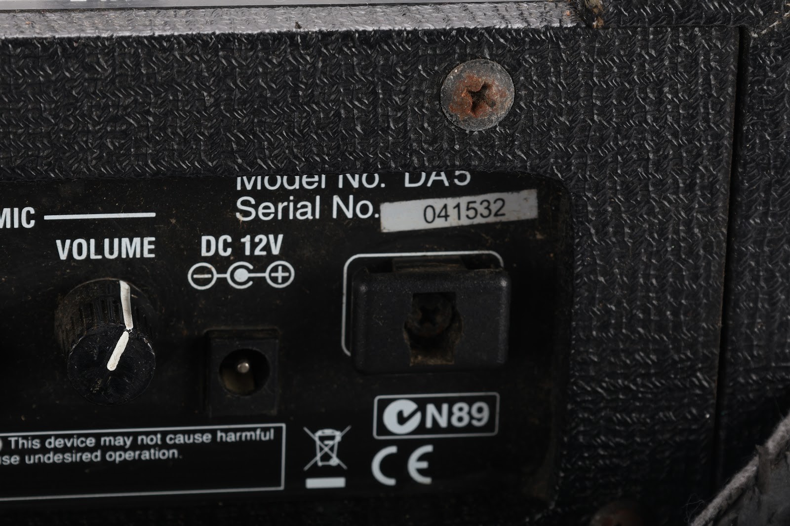 VOX DA5 Guitar Amplifier / Multi-Effects Processor - Fair Condition
